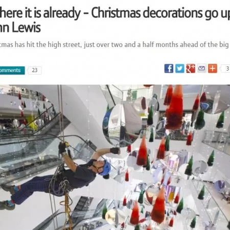 Merry Christmas in October